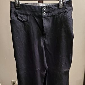 Lane Bryant plus sz black pants 22